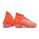 Botas de fútbol adidas Predator 19.1 FG Naranja Blanco