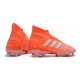Botas de fútbol adidas Predator 19.1 FG Naranja Blanco