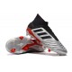 Botas de fútbol Baratas adidas Predator 19.1 FG Plata Negro