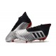 Botas de fútbol Baratas adidas Predator 19.1 FG Plata Negro
