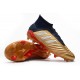 Botas de fútbol adidas Predator 19.1 FG Oro Plata