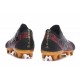 Zapatos de fútbol Adidas Nemeziz 17+ 360 Agility FG Negro Oro Rojo