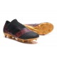 Zapatos de fútbol Adidas Nemeziz 17+ 360 Agility FG Negro Oro Rojo