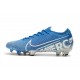 Botas de fútbol Nike Mercurial Vapor 13 Elite FG Azul Blanco