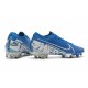 Botas de fútbol Nike Mercurial Vapor 13 Elite FG Azul Blanco