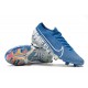 Botas de fútbol Nike Mercurial Vapor 13 Elite FG Azul Blanco
