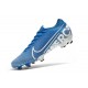 Botas de fútbol Nike Mercurial Vapor 13 Elite FG Azul Blanco