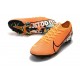 Botas de fútbol Nike Mercurial Vapor 13 Elite FG Naranja Blanco