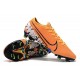 Botas de fútbol Nike Mercurial Vapor 13 Elite FG Naranja Blanco