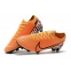 Botas de fútbol Nike Mercurial Vapor 13 Elite FG Naranja Blanco