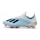 Zapatillas de Fútbol adidas X 19.1 FG Azul Blanco Negro