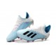 Zapatillas de Fútbol adidas X 19.1 FG Azul Blanco Negro