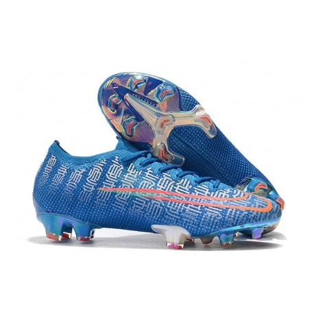Botas de fútbol Nike Mercurial Vapor 13 Elite FG Azul Rojo