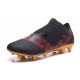 Zapatos de fútbol Adidas Nemeziz 17+ 360 Agility FG Negro Oro Rojo