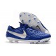 Zapatos de Fútbol Nike Tiempo Legend 8 Elite FG Azul Blanco