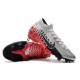 Nike Mercurial Superfly VII Elite FG Zapatos Neymar Cromado Negro Rojo Platino