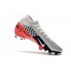 Nike Mercurial Superfly VII Elite FG Zapatos Neymar Cromado Negro Rojo Platino