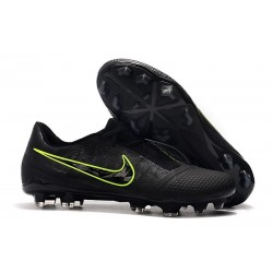 Botas de Fútbol Nike Phantom Venom Elite FG Negro Amarillo Fluorescente