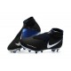 Zapatillas de fútbol Baratas Nike Phantom Vision Elite DF FG Azul Negro