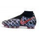 Zapatillas de fútbol Baratas Nike Phantom Vision Elite DF FG Azul Negro Rojo