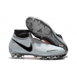 Botas de fútbol Nike Phantom VSN Elite DF FG Gris Rojo