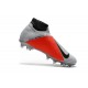 Botas de fútbol Nike Phantom VSN Elite DF FG Gris Rojo