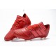 Nuevo Botas de fútbol Adidas Nemeziz Messi 17.1 FG Rojo Rosa