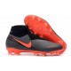 Nike Phantom Vision Elite DF FG Zapatos de Fútbol Negro Rojo