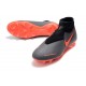 Nike Phantom Vision Elite DF FG Zapatos de Fútbol Negro Rojo