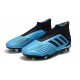 adidas Predator 19+ FG Zapatos de Futbol Azul Negro