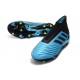 adidas Predator 19+ FG Zapatos de Futbol Azul Negro