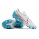 Botas de fútbol Nike Mercurial Vapor 13 Elite FG Blanco Azul