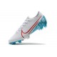 Botas de fútbol Nike Mercurial Vapor 13 Elite FG Blanco Azul
