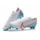 Botas de fútbol Nike Mercurial Vapor 13 Elite FG Blanco Azul