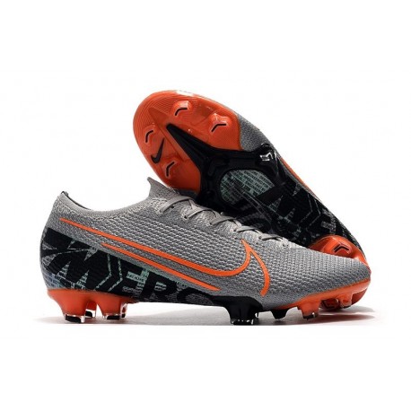 Botas de fútbol Nike Mercurial Vapor 13 Elite FG Gris Naranja