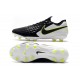 Zapatos de Fútbol Nike Tiempo Legend 8 Elite FG Negro Blanco Voltio