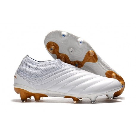 Botas de futbol Baratas Adidas Copa 19+ FG Blanco Oro