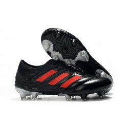 Nuevo Adidas Copa 19.1 FG Zapatillas de fútbol Negro Rojo