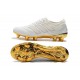 Nuevo Adidas Copa 19.1 FG Zapatillas de fútbol Blanco Oro