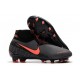 Nike Phantom Vision Elite DF FG Gris Oscuro/Mango Brillante/Negro