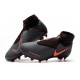 Nike Phantom Vision Elite DF FG Gris Oscuro/Mango Brillante/Negro
