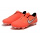 Botas de Fútbol Nike Phantom Venom Elite FG Mango Brillante Blanco
