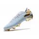 Bota Nuevo adidas Nemeziz 19.1 FG Agua Dorado metalizado Blanco
