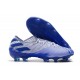 Bota Nuevo adidas Nemeziz 19.1 FG Azul Blanco