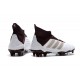 Botas de fútbol Adidas Predator 18.1 FG Para Hombre Blanco MarrÓN