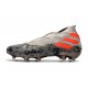 adidas Tacos de Futbol Nemeziz 19+ FG -Gris Naranja Chalk
