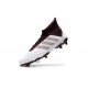 Botas de fútbol Adidas Predator 18.1 FG Para Hombre Blanco MarrÓN