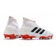 Botas de fútbol Zapatillas de fútbol adidas Predator Mania 19.1 FG ADV Blanco