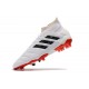 Botas de fútbol Zapatillas de fútbol adidas Predator Mania 19.1 FG ADV Blanco
