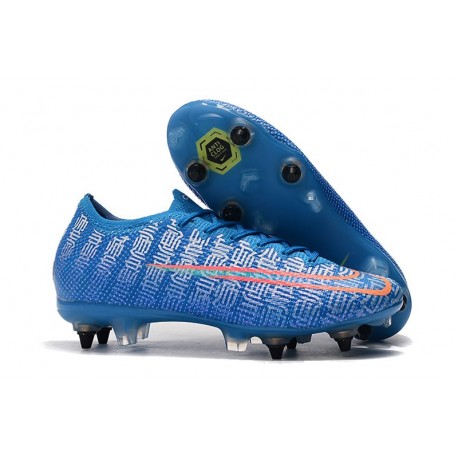 Zapatillas Nike Mercurial Vapor 13 Elite SG-PRO AC Azul Rojo